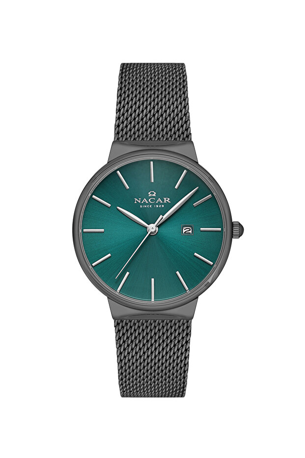 Gray Women's Wristwatch Nc34- 390431 -Gnsm