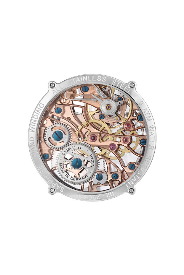 SAFİR CAM KLASİK SİYAH ERKEK KOL SAATİ NC02-290674-RBL1 - 4