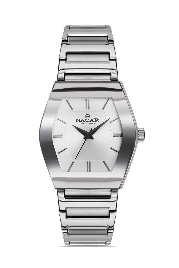 Silver Women's Wristwatch Nc34- 391046 -Assm