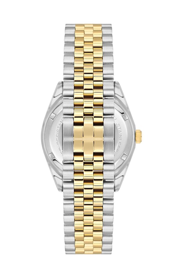 ساعة يد نسائية باللون الفضي والزجاجي الذهبي NC33- 398351 -CSMS - 4