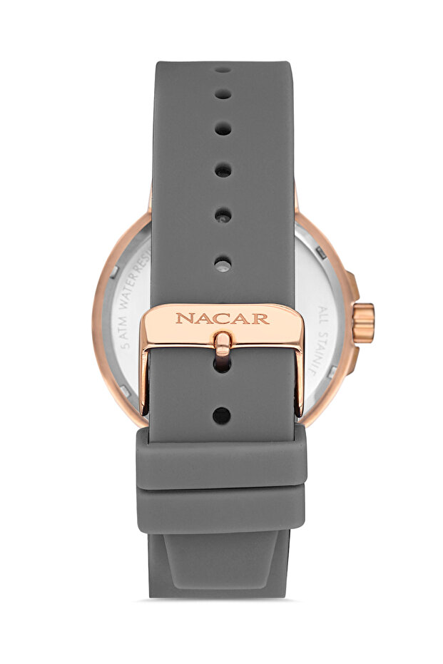 GRİ ERKEK KOL SAATİ NC34-290403-RGS7 - 3