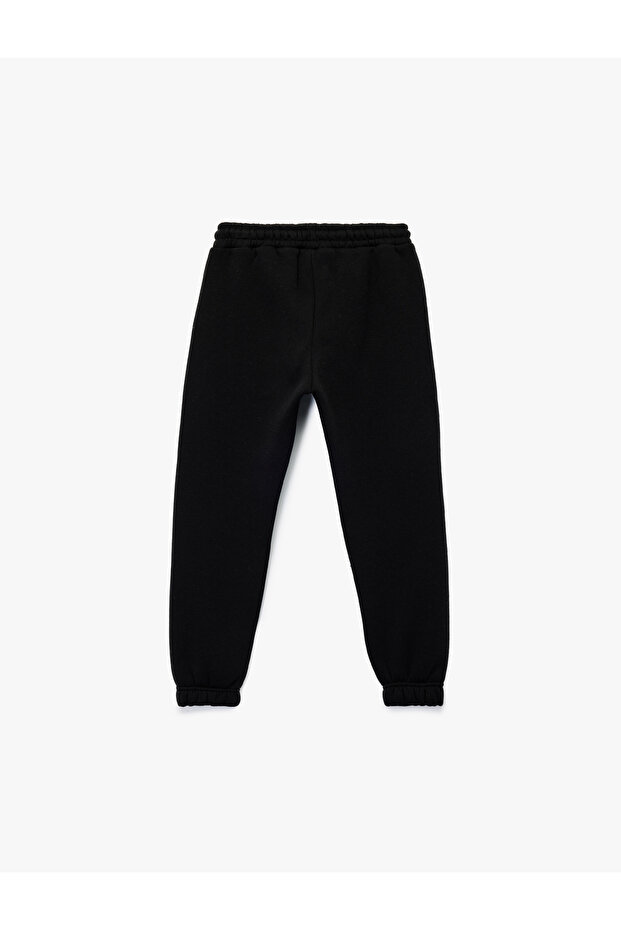 Şardonlu Cep Detaylı Basic Jogger Eşofman Altı - 2