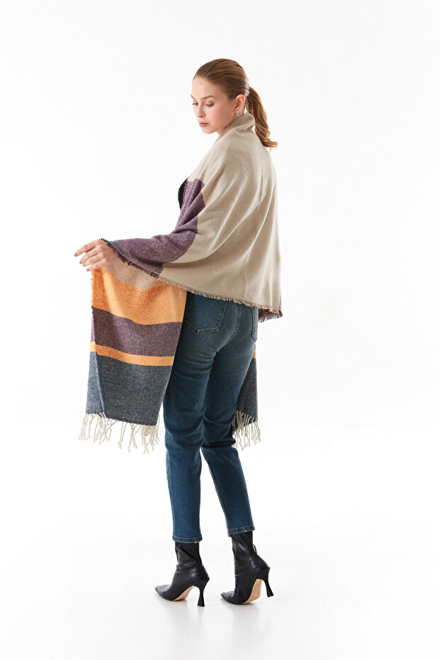 Çizgili Şal - 6
