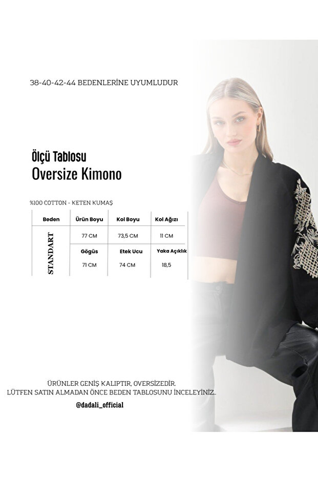 Dadali Kimono Ekru - 4