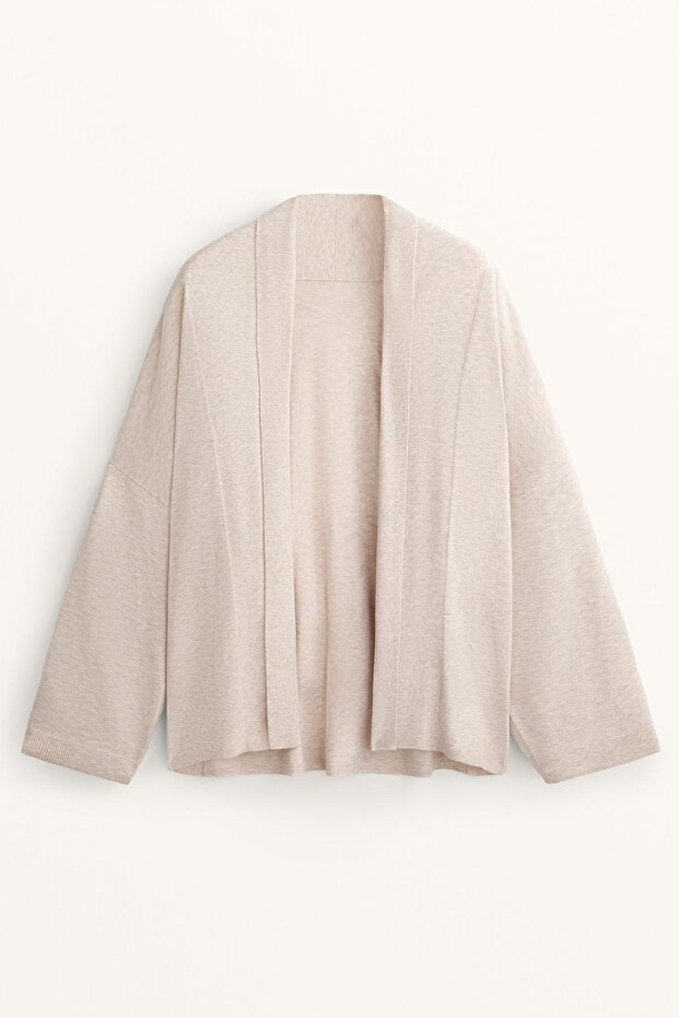 Açık örgü ceket - 6