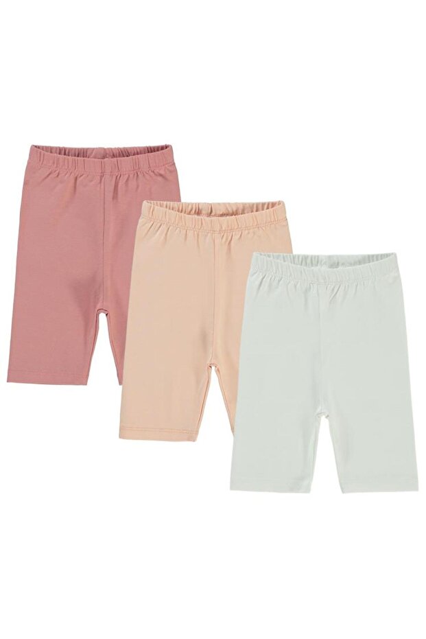 Basic 3-Pack Short Leggings for 6-18 Months