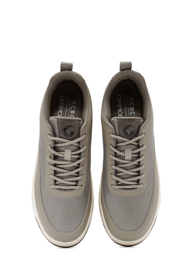 ACBC x Derimod Erkek Vizon Bağcıklı Sneaker 25SFD78016F - 7