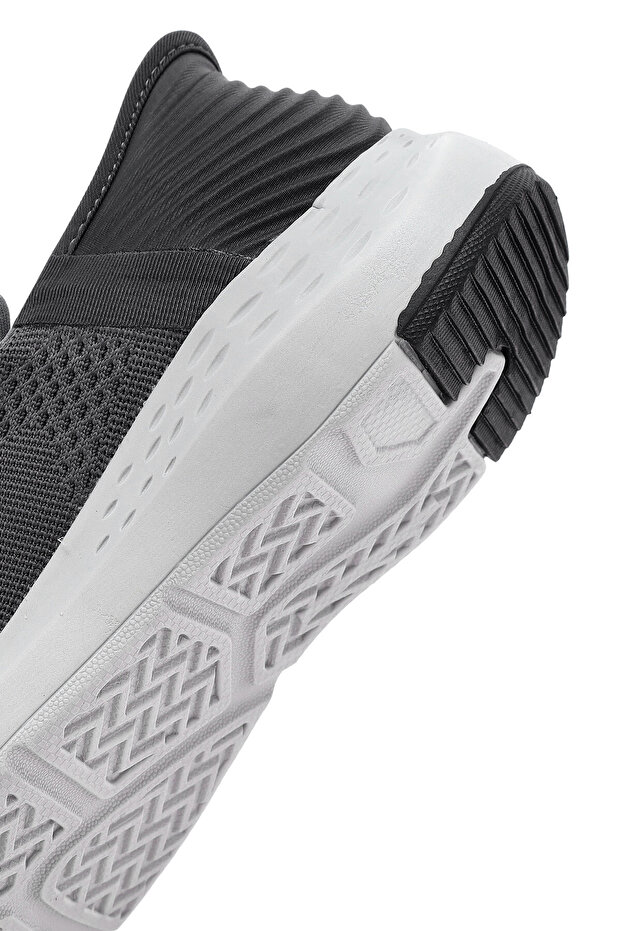 Zero Erkek Gri Kalın Tabanlı Kumaş Sneaker 25SFD69486F - 8