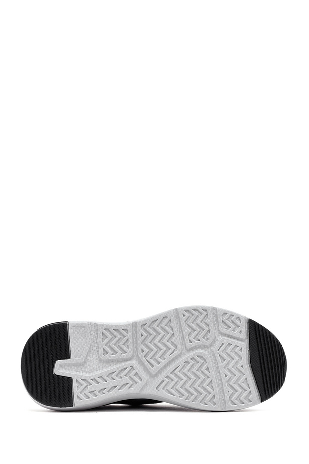 Zero Erkek Gri Kalın Tabanlı Kumaş Sneaker 25SFD69486F - 4