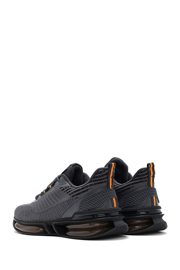 Zero Erkek Gri Bağcıklı Kalın Tabanlı Sneaker 25SFD69446F - 5