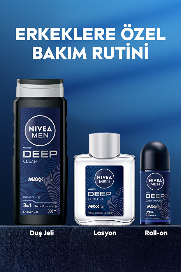 MEN Erkek Tıraş Sonrası Losyon Deep Dimension 100ml,Yenileyici,Ferahlatıcı,Erkeksi Koku,Nemlendirici - 8