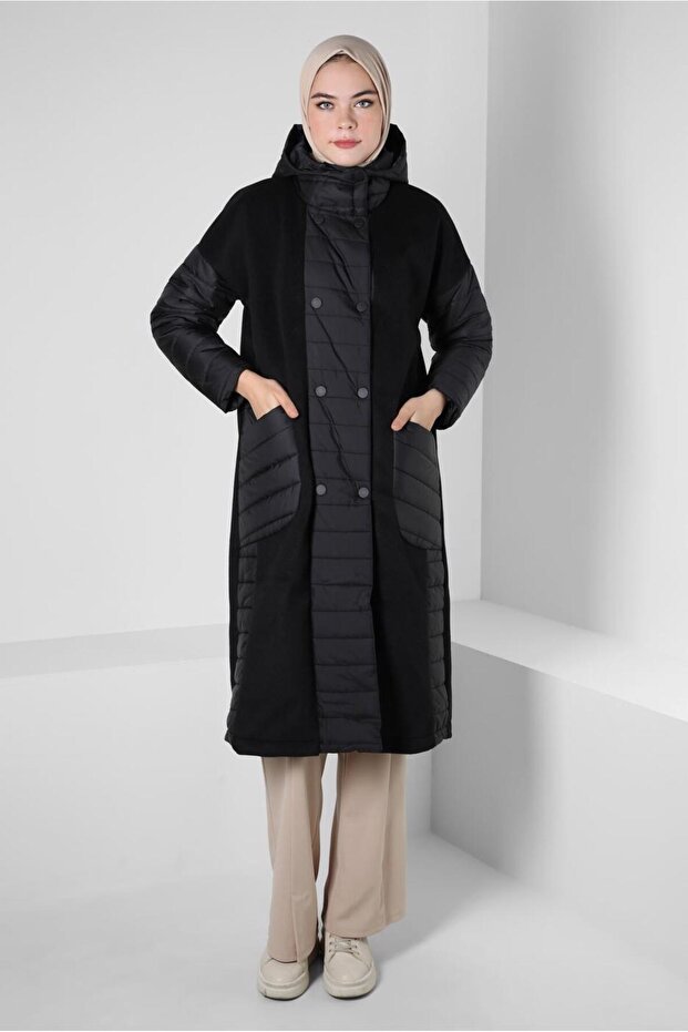 KAPÜŞONLU ÇITÇITLI KABAN 90429 - 1