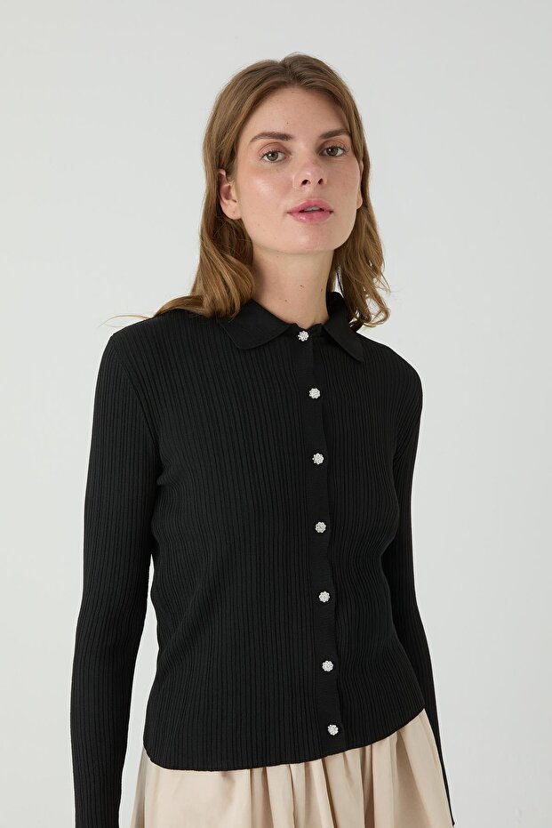 Berlin Hırka Siyah - 8