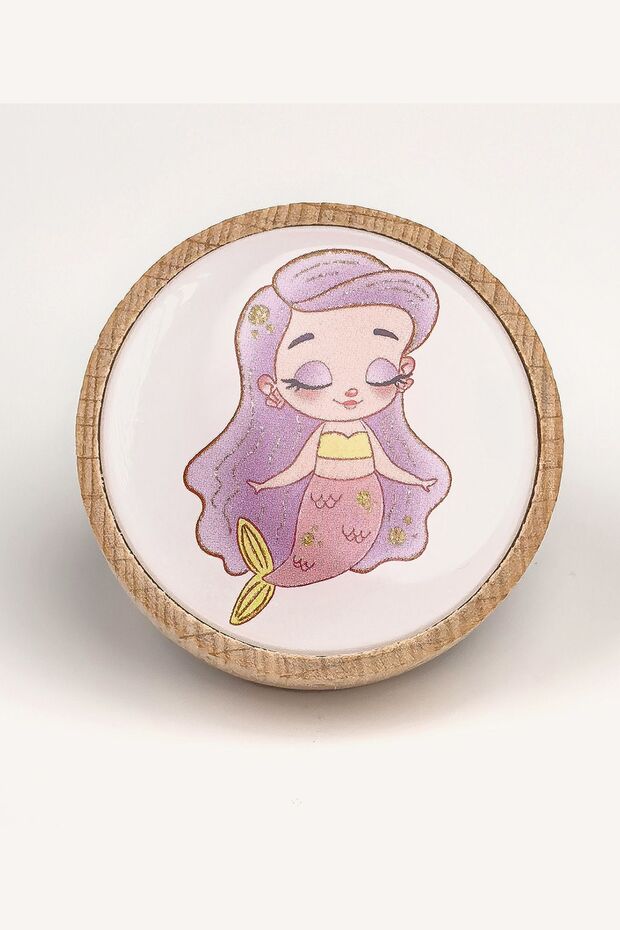 Deniz Kızı Ahşap Kulp - 2