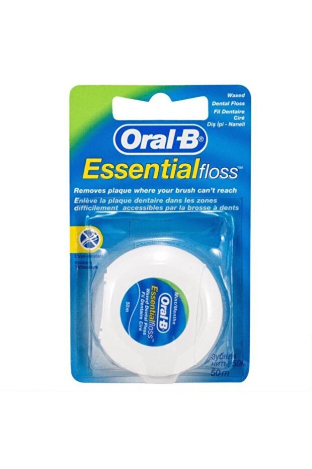 Diş İpi Essential Floss Naneli 50 m - İthal - 2