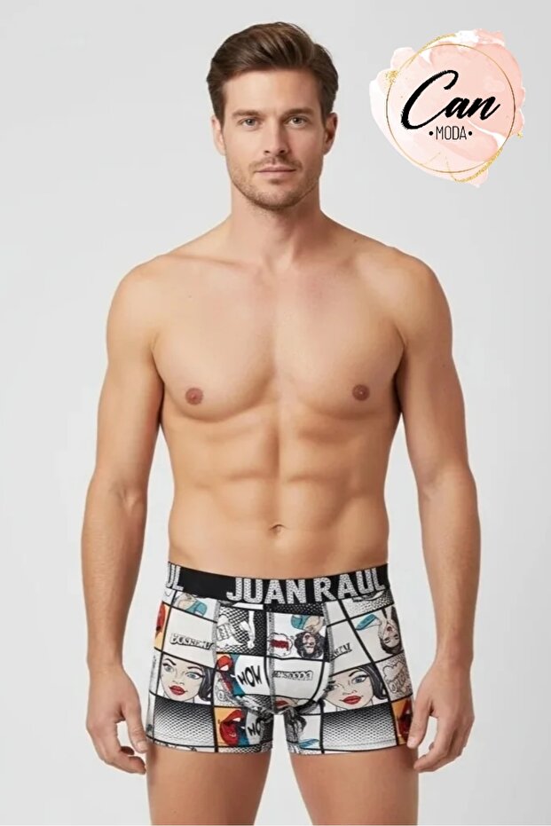 Desenli Boxer - Retro - 1