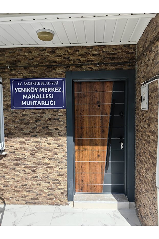 Kompozit Dış Iklim Çelik Kapı Sol - 1