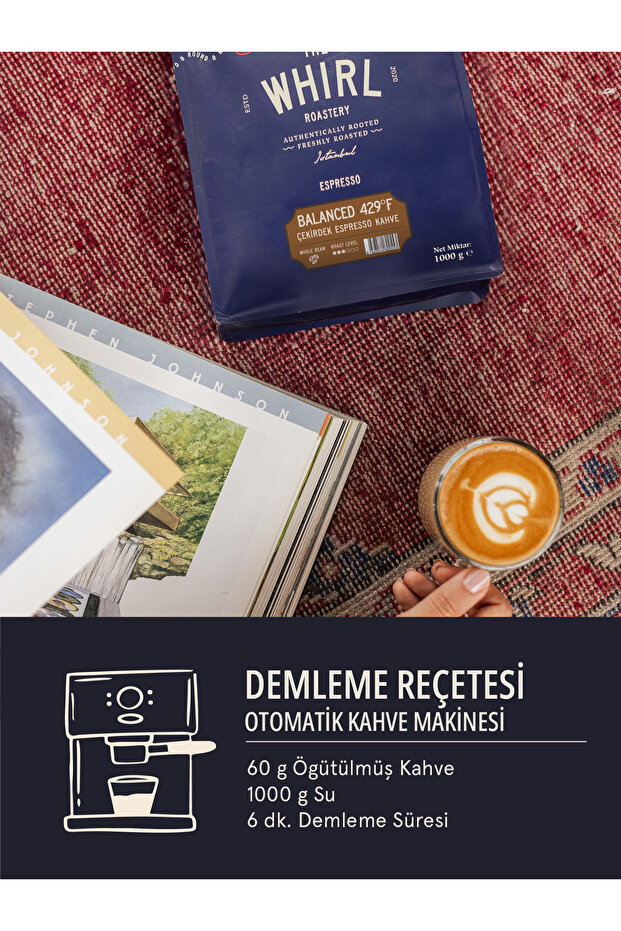 Espresso Tanned 429°F Çekirdek Kahve 1 kg x 2 Adet - 4