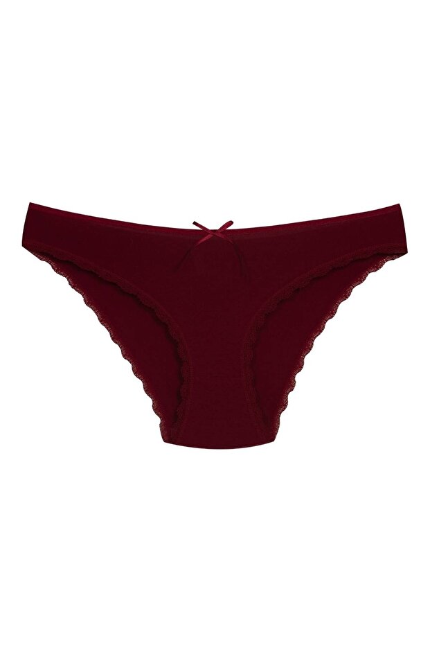 1101 Bikini Kadın T. Dantelli Külot Paketi V31 - 4