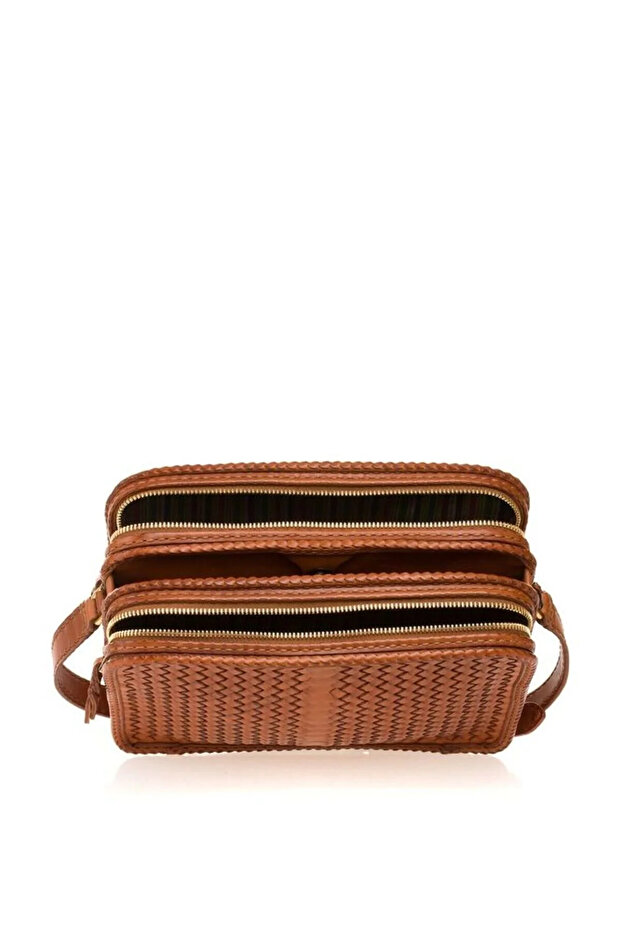 Handmade Deri Postacı Çanta (Peke) - 5