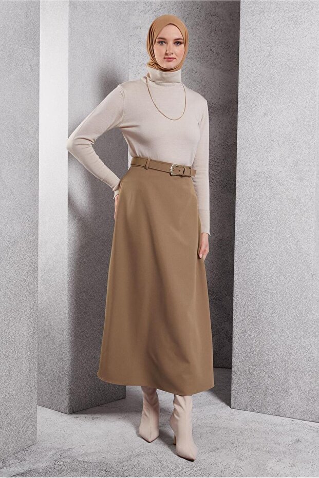 FUSTA LUNGA CU CUREA 60617 - 4