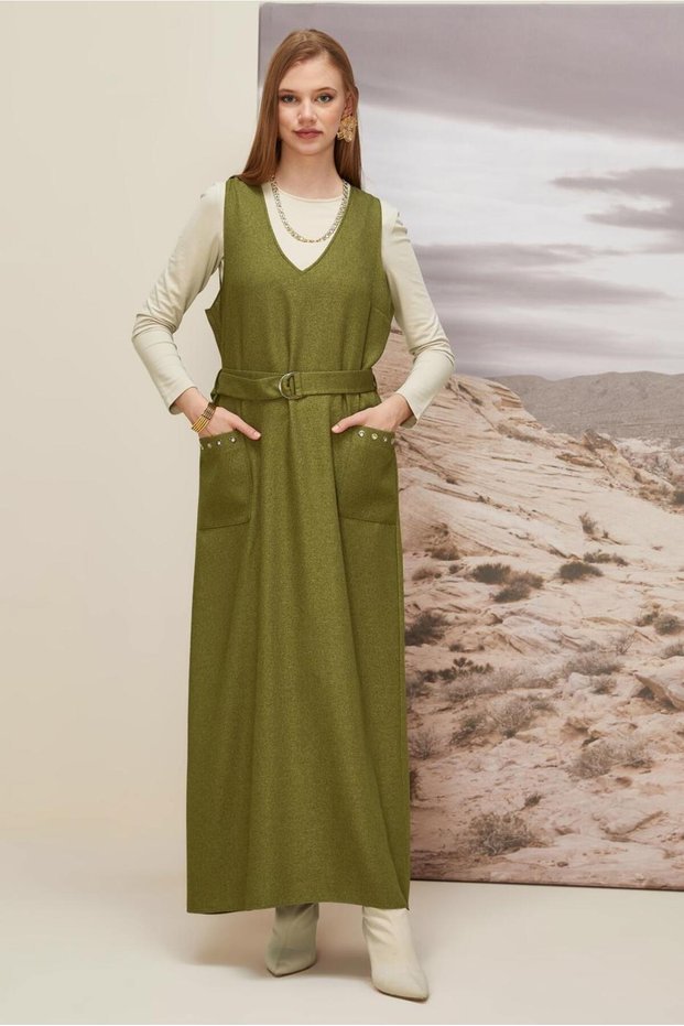 Belted Jile Dress 45950