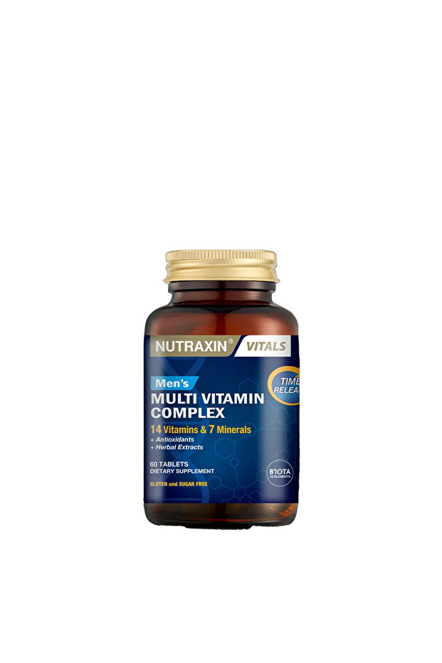 Men's Multivitamin Complex – Daily Energy, Strength & Vitality Support – 60 Tablets - 6