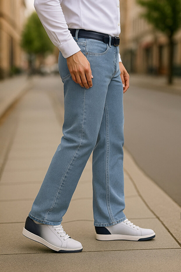 Vysoce kvalitní rovné džíny Marcus Hunter Fit Beetle Koypuzu - 7