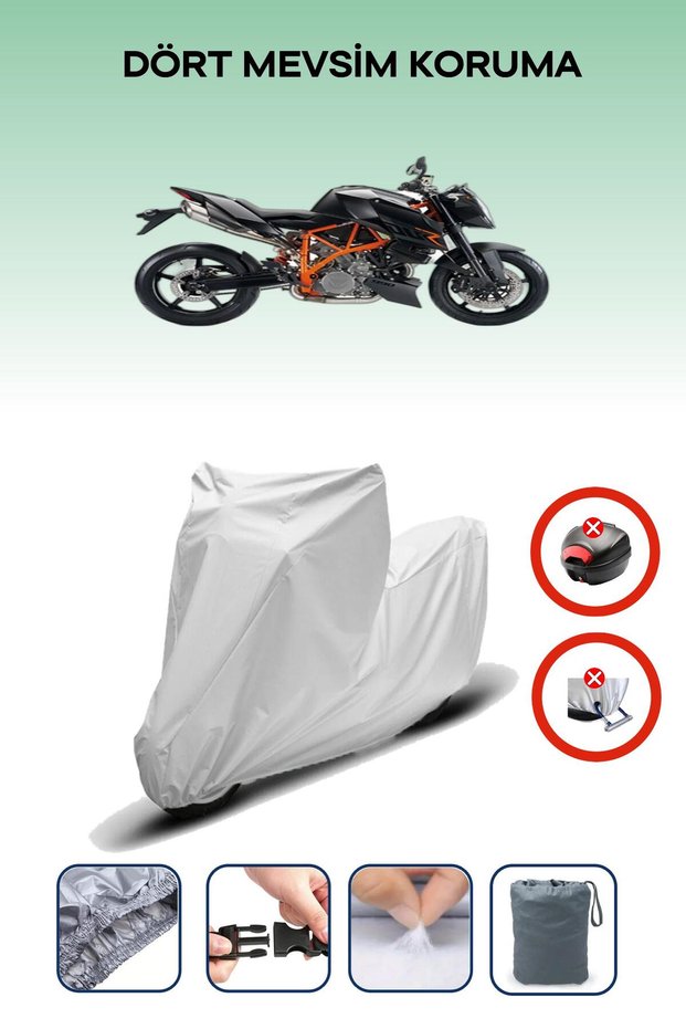 Motorcycle Cover/Engine Protector Compatible with KTM 990 Super Duke