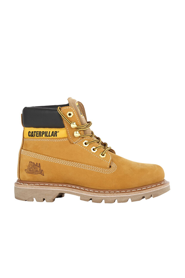 Cat 015g100095 Colorado Leather Unisex Boots Yellow