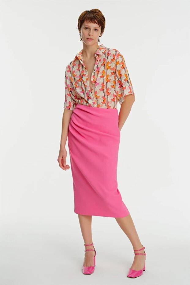 Midi Boy Krep Etek - 1