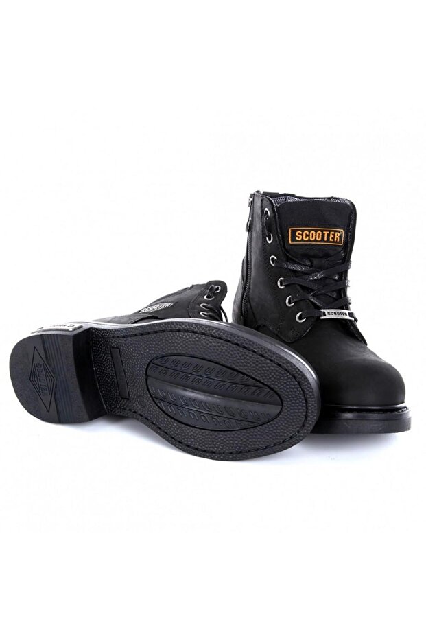G5121CS Siyah Crazy Deri Bot - 3