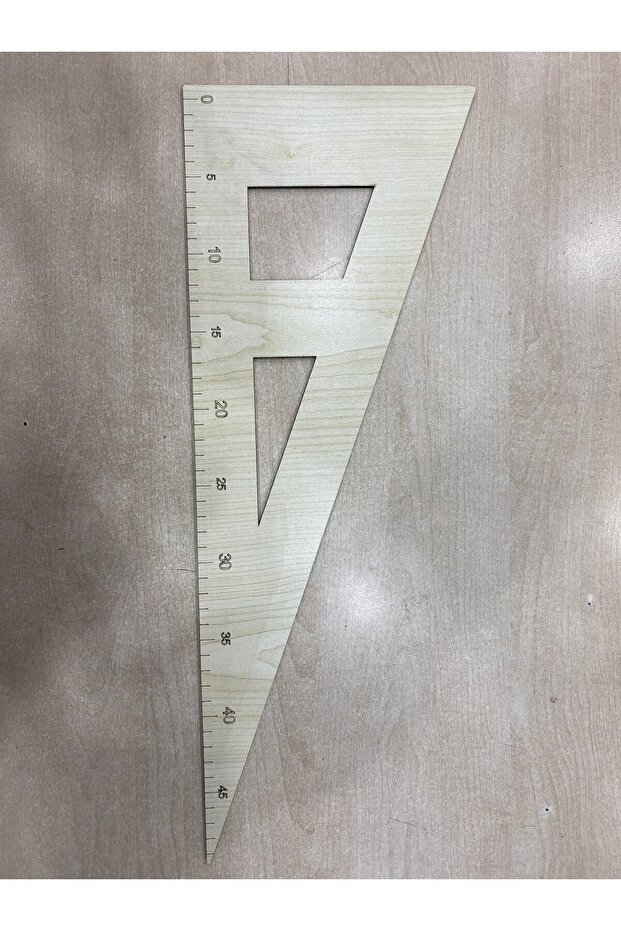 7’li Ahşap Riga Takımı - Riga Cetveli - Riga Seti - 6