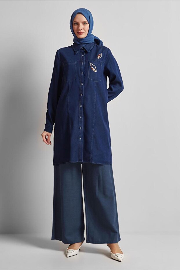 DENİM TUNİK 45516 - 3