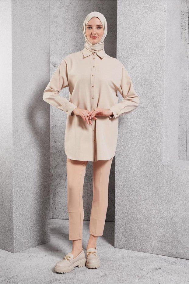 Shirt Collar Tunic 45068