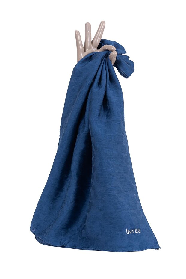 وشاح ليوبارد مربع INDIGO - 1