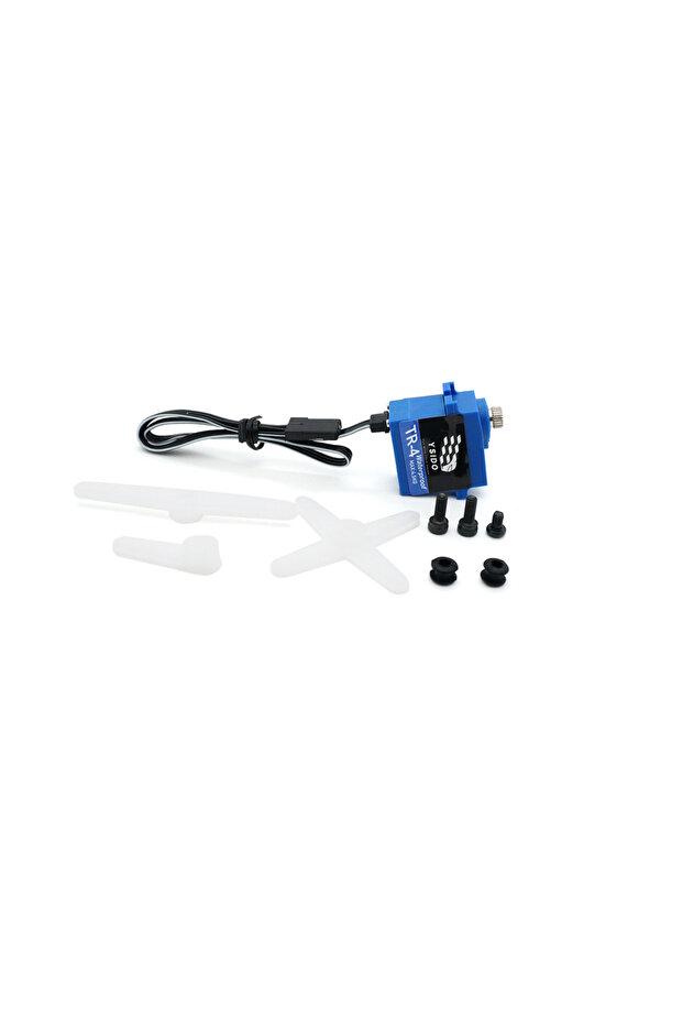 TR-4 4.5kg TR-4 RC Car Micro Servo 4.5kg Waterproof Mini Servo Metal Gear for Traxxas TRX4M 1/18 TRX