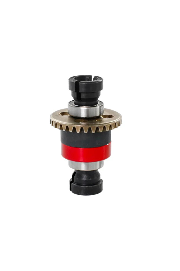 Black Red Metal Differential for Arrma 1/18 Granite Grom Typhon GROM 1/14 Mini Mojave GROM RC Car Up