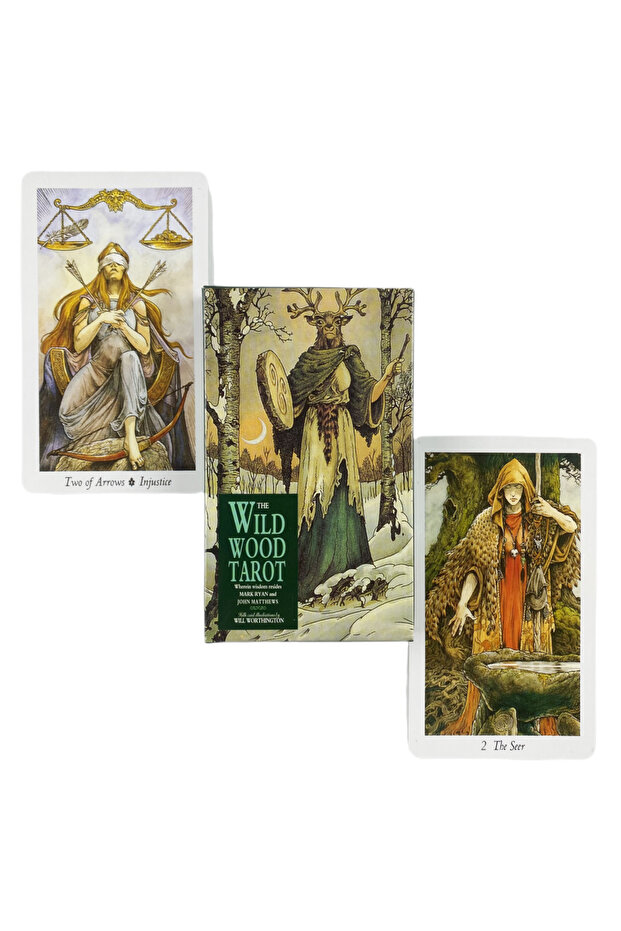 TT14 The Wild Wood Tarot Cards A 78 Oracle English Visions Divination Edition Deck Board Playing Gam