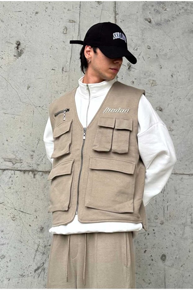 سترة متعددة الجيوب فاخرة - 6