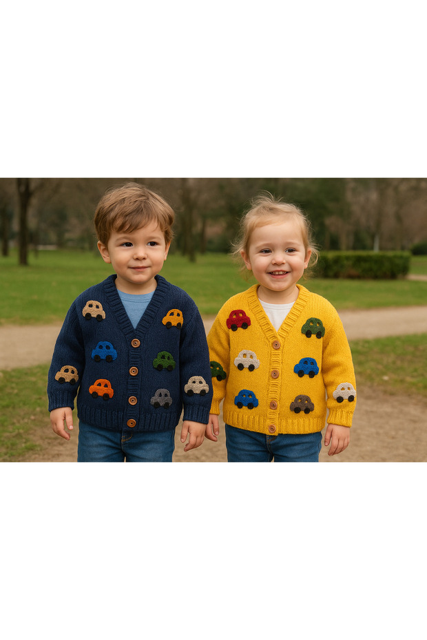 El örgüsü çocuk çeketi - 1