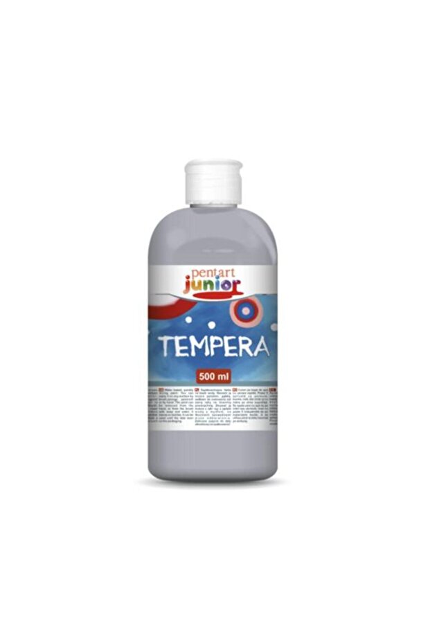 TEMPERA PAINT 500ML- METAL SILVER