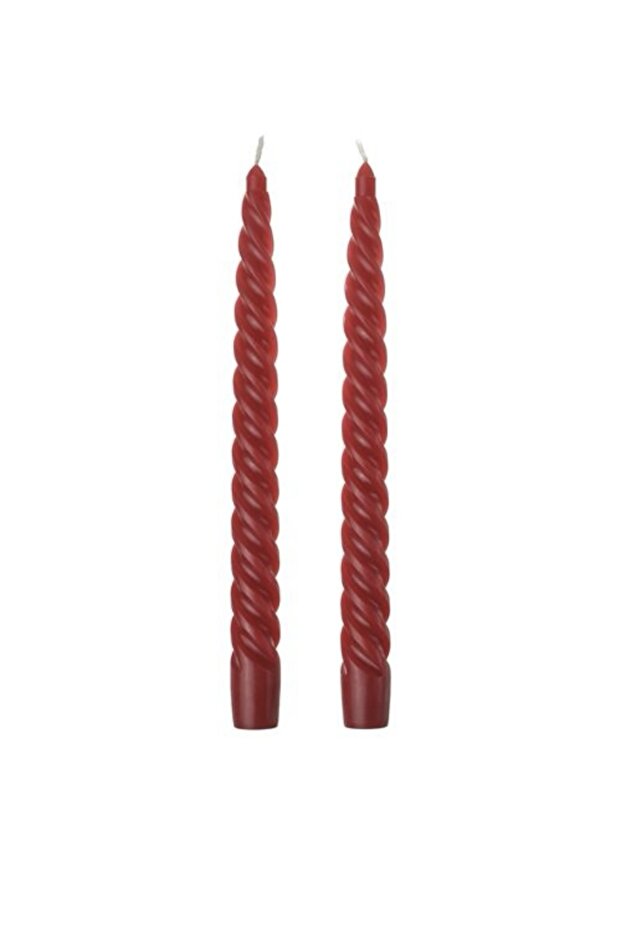 Vınterfınt şamdan mumu, 5.5saat, kırmızı - 1