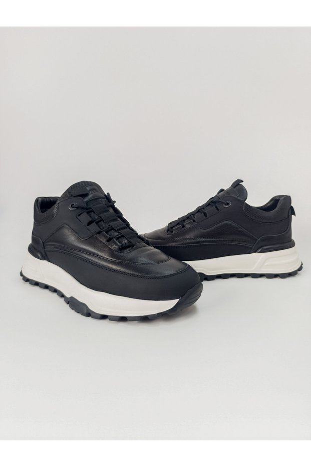Men's Genuine Leather Orthopedic Rubber Sole Lace Light Casual Shoes