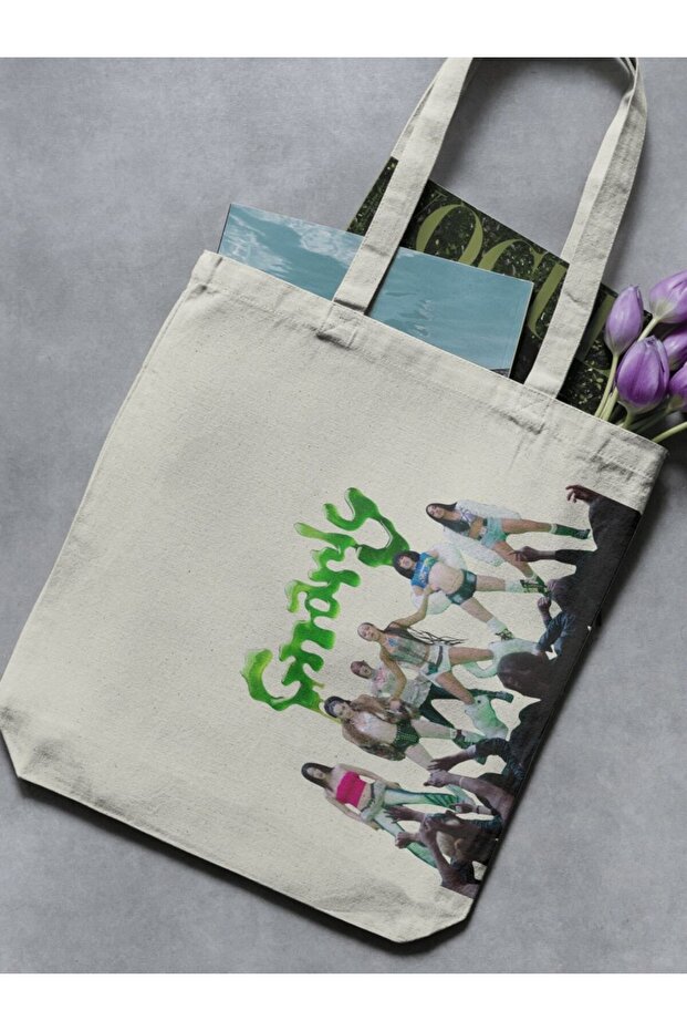 Gnarly Kpop Idol Y2K Cloth Bag Manon, Sophia, Daniela, Lara, Megan, and Yoonchae Tote Bag