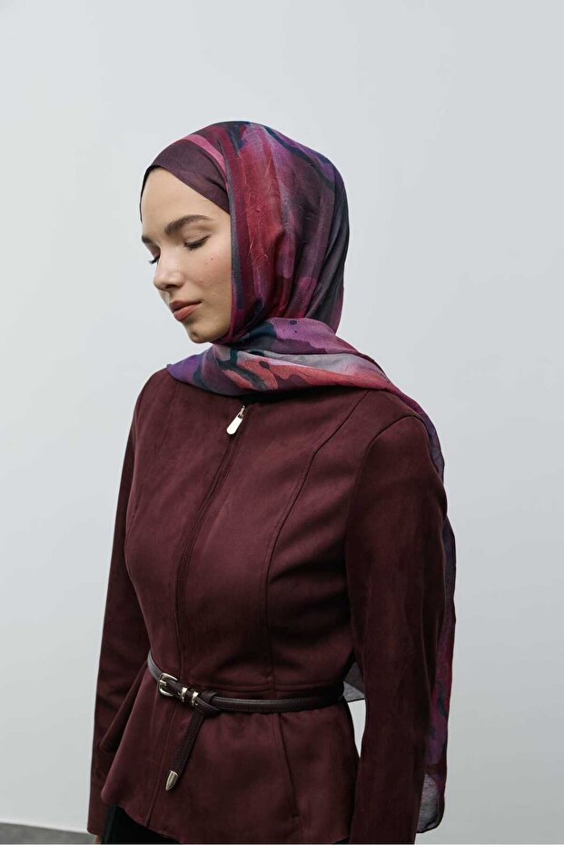 شال من الخيزران بنمط طبيعي - 3