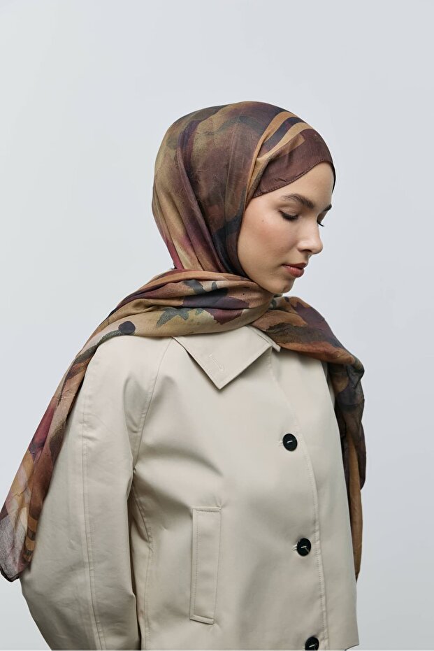 Natura Desen Bambu Şal - 2