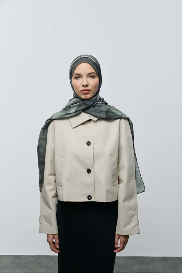 Natura Desen Bambu Şal - 1