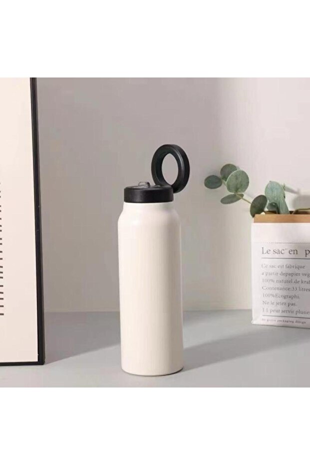 3434 Steel Thermos with Phone Holder