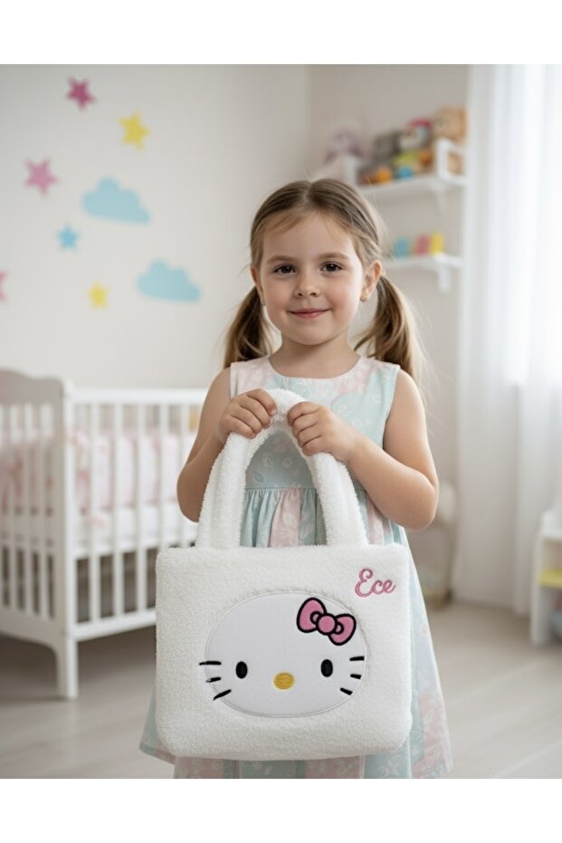 Sevimli peluş çanta - 1